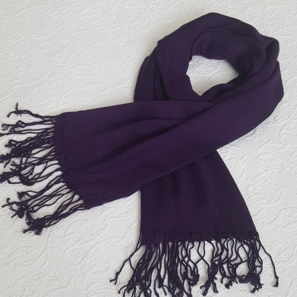 Deep Purple Scarf -Good Condition Very Clean